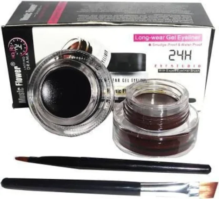 Music Flower Long Wear Gel Eyeliner 6 g (Brown, Black) 6 g  (Black, Brown)